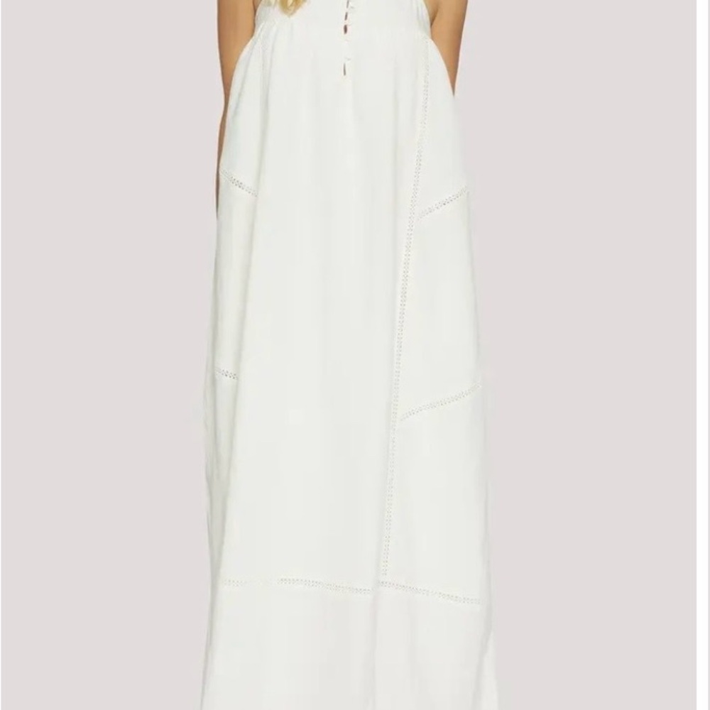 Lost and Wander Verona Romance Maxi Sundress. Size S. New No Tag. Off White